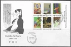 Finland 1990 Art, Rudolf Koivu Fairy Tales Booklet Pane, First Day Cover