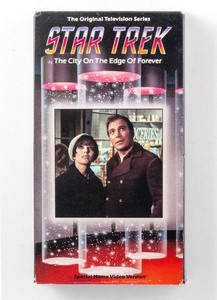 "STAR TREK" VHS TAPE: "THE CITY ON THE EDGE OF FOREVER" 1985 EDITION