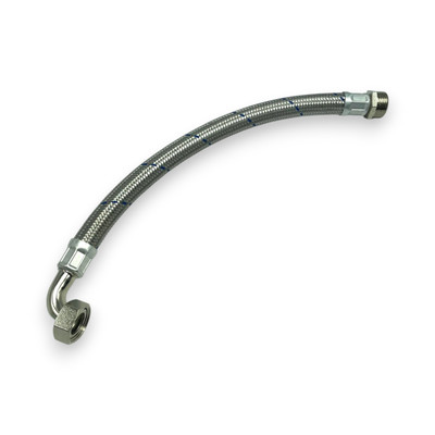 PEDROLLO HOSE HOSE 3/4 WITH LONG ELBOW 500MM 1'' ANTI-VIBRATION CONNECTION FOR