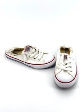 Converse All Star Shoreline Size 5 Junior Slip On Shoes White