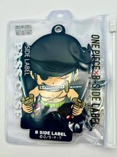 NEW One Piece Zoro Pass Case B-Side Label Anime Key Card Holder Lanyard
