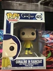 *Vaulted* Funko Pop Animation Coraline In Raincoat 423 Vinyl Figure Collectible