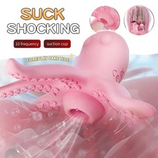 Breast Enhancer Sucker Enlargement Pump Octopus Suction Rotating Nipple Massager