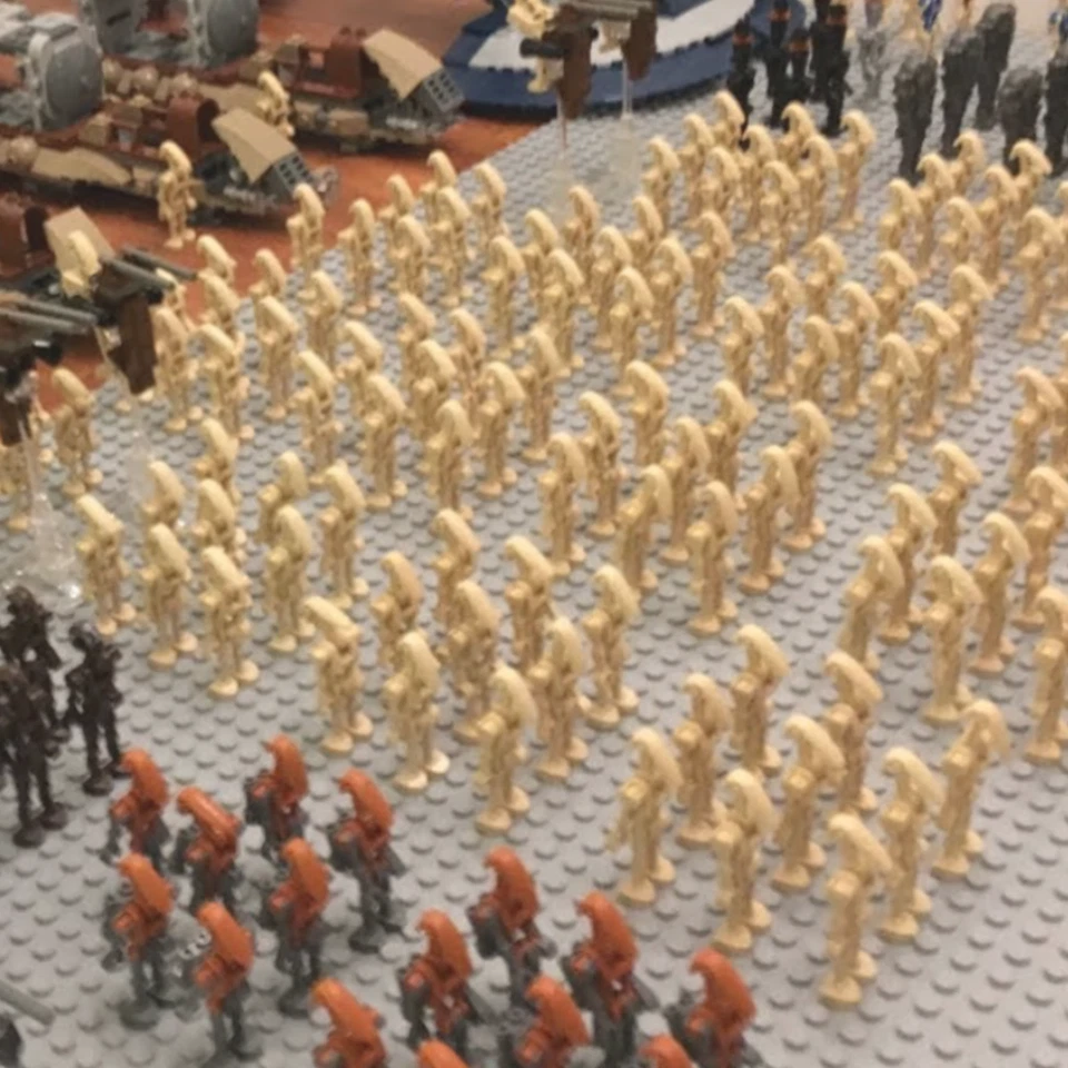 Bulk Lot of 10 Lego Battle Droid Lot Lego Star Wars Super Battle Droid Commander - Image 2 of 4