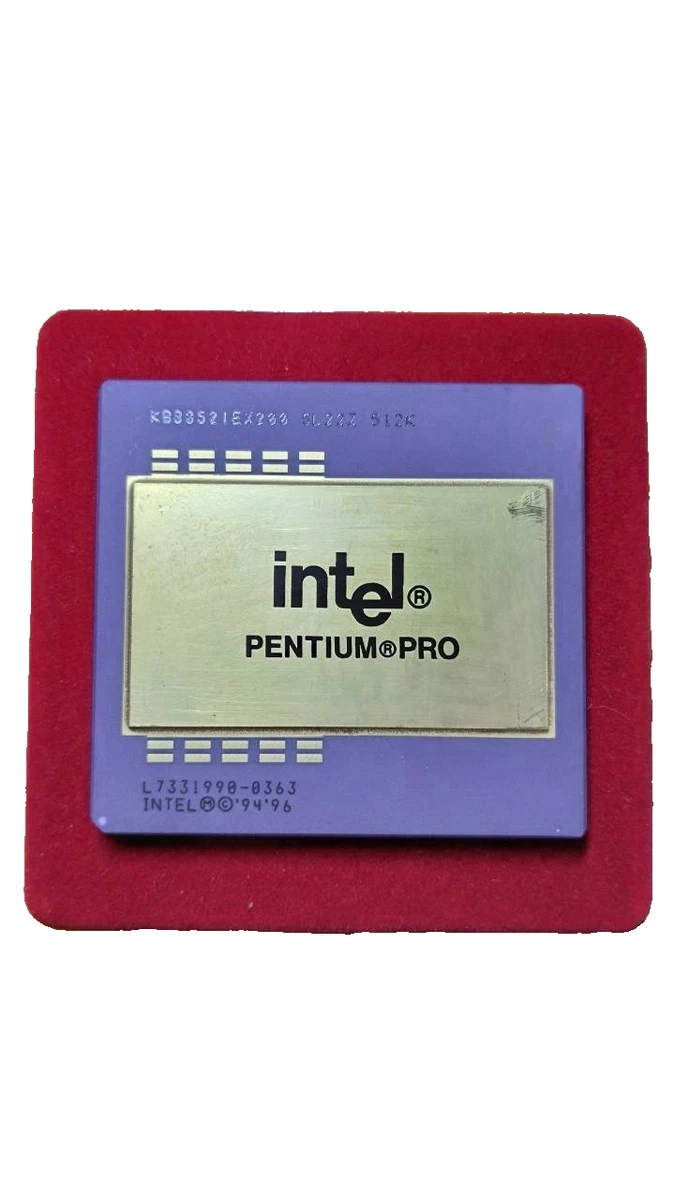 Pentium Socket 8 Pro Single Core Processors for sale | eBay