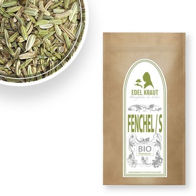 250g BIO FENCHEL süss ganz | EDEL KRAUT Fencheltee fennel sweet
