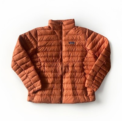 Patagonia Men's Down Sweater XL 2XL Red Tail Rust Orange Puffer