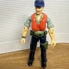 G.I. Joe Cutter v1 1984 ARAH Hovercraft Pilot 3.75" Action Figure Hasbro