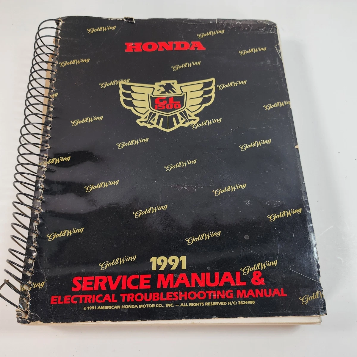 Goldwing 1500 GL1500 Honda Repair Motorcycle Manuals and