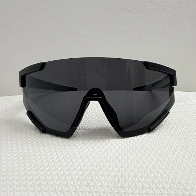 PRADA Black Shield Sunglasses for Men for sale | eBay