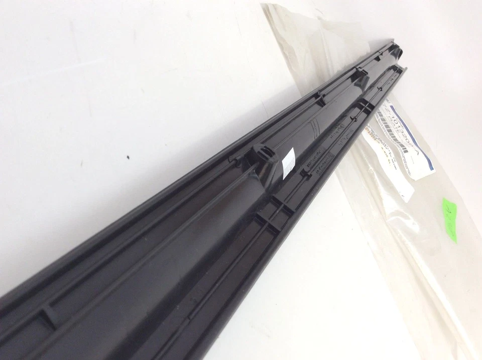 1993-2011 Ford Ranger placa de arranhão de porta frontal protetor de soleira acabamento preto novo fabricante de equipamento original - Imagem 2 de 4