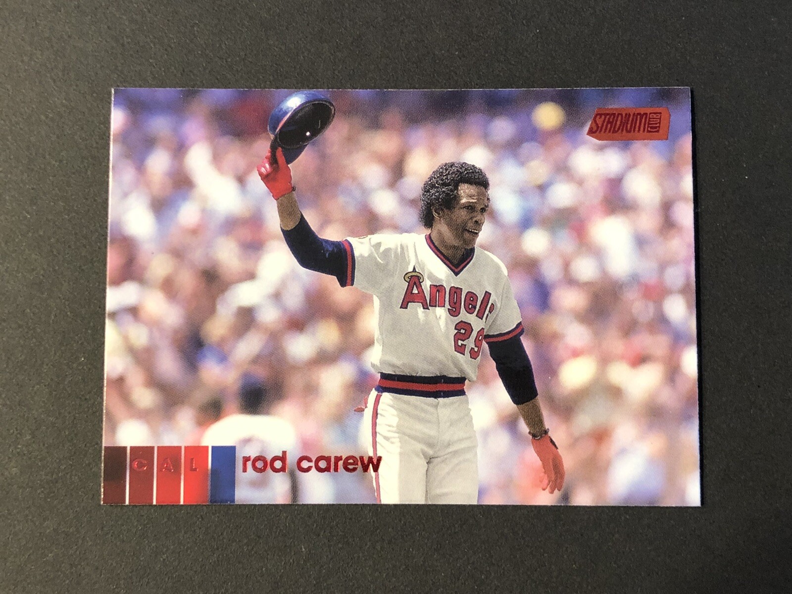 2020 Topps Stadium Club ROD CAREW Red Foil #150 Angels