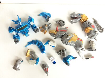 TRANSFORMERS Hero Mashers Parts Lot, Grimlock Slug Steeljaw