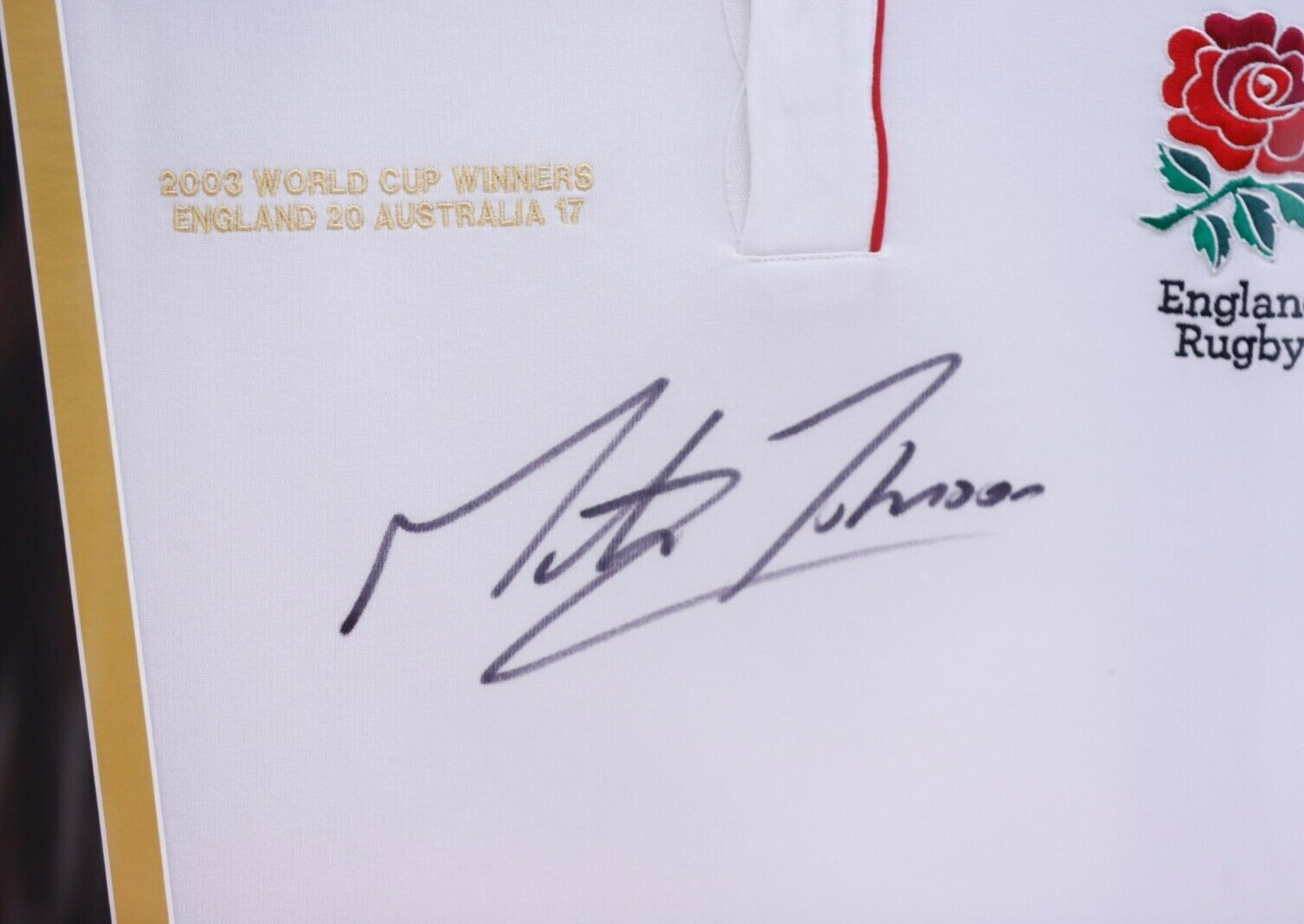 World Cup Winner Martin Johnson Signed England Shirt eBay