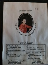 Granny Trarp The Lady with the Big Happy Voice 8 Track G note tested B1