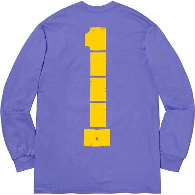Supreme Ichi The Killer Long Sleeve L/S Tee Medium Light Purple IN