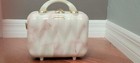 Marcy McKenna 2-in-1 Essential St. Tropez Design Beauty Case Ivory Lt Pink Marbl