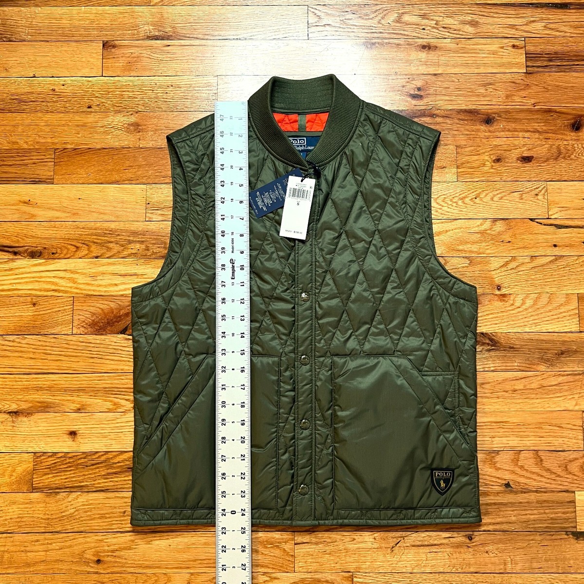 Polo Ralph Lauren Men's Water-Repellant Quilted Vest NWT Polo Ralph Lauren Men's Water-Repellant Quilted Vest NWT