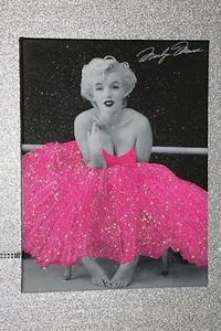 marilyn monroe robe rose