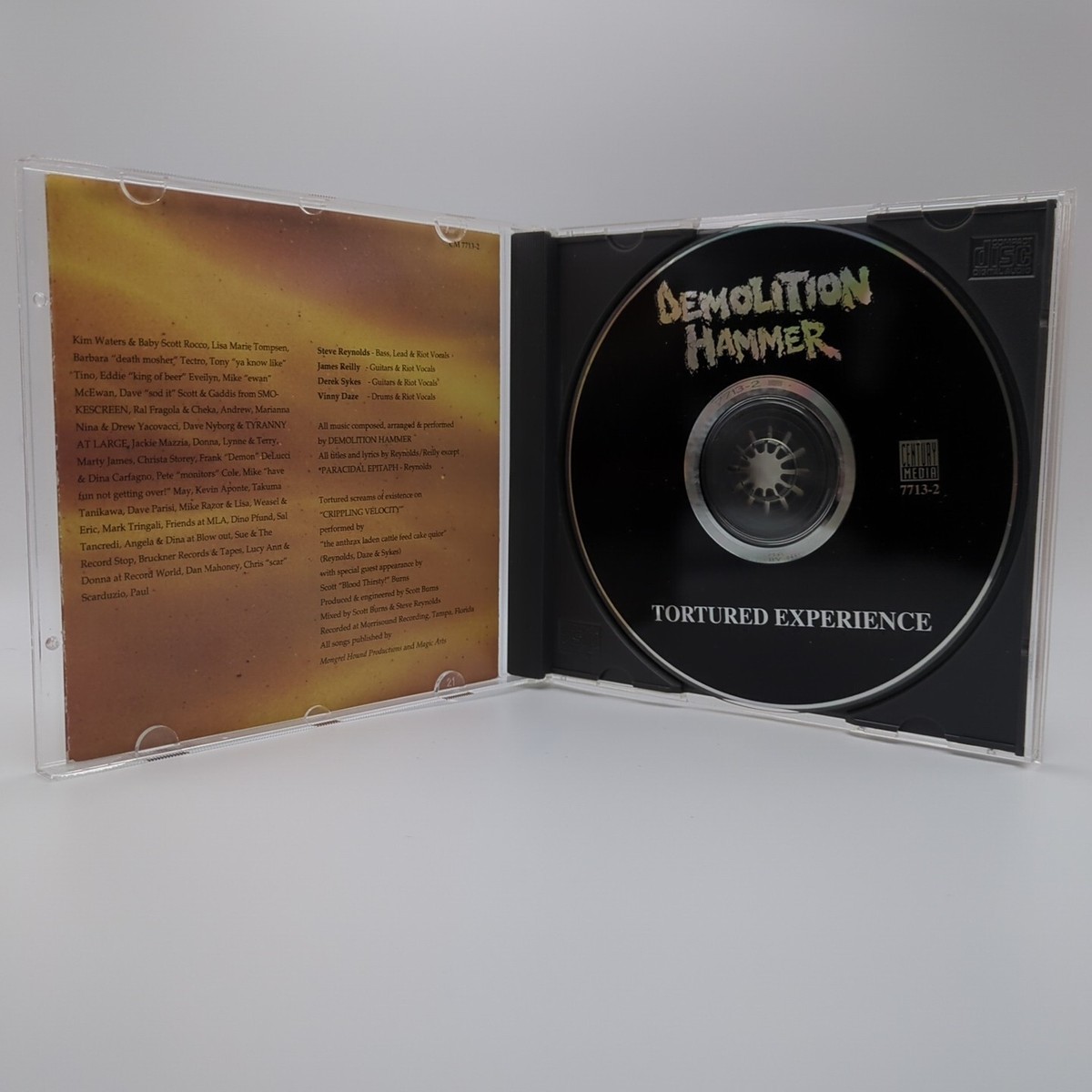 洋楽 Demolition Hammer Tortured Existence CD Tortured Existence by Demolition Hammer (CD, Jun-1997