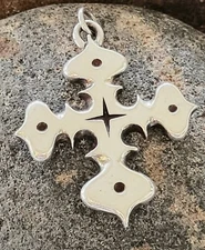 Retired James Avery Cross  Pendant About 1 3/4" PRETTY Vintage