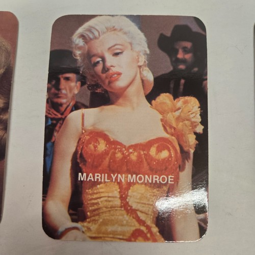 Vintage Complete 12-Months 1991 Marilyn Monroe Portugal Calendar Trading Cards - Afbeelding 4 van 17
