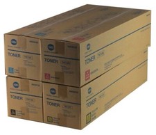 Genuine Konica Minolta TN713 CMYK Toners Set A9K8130 A9K8230 A9K8330 A9K8430