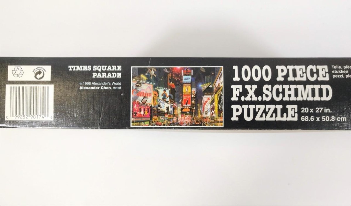 FX SCHMID Times Square Parade JIGSAW PUZZLE 1000 pieces 27 FX SCHMID Times Square Parade JIGSAW PUZZLE 1000 pieces 27