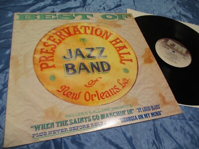 Preservation Hall  Jazz  Band , Schallplatte , Vinyl , LP  1989 ,  Kult , # 1096