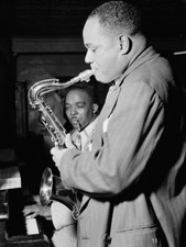 Joe Thomas and Eddie Wilcox Vintage Jazz Photography by William Gottlieb