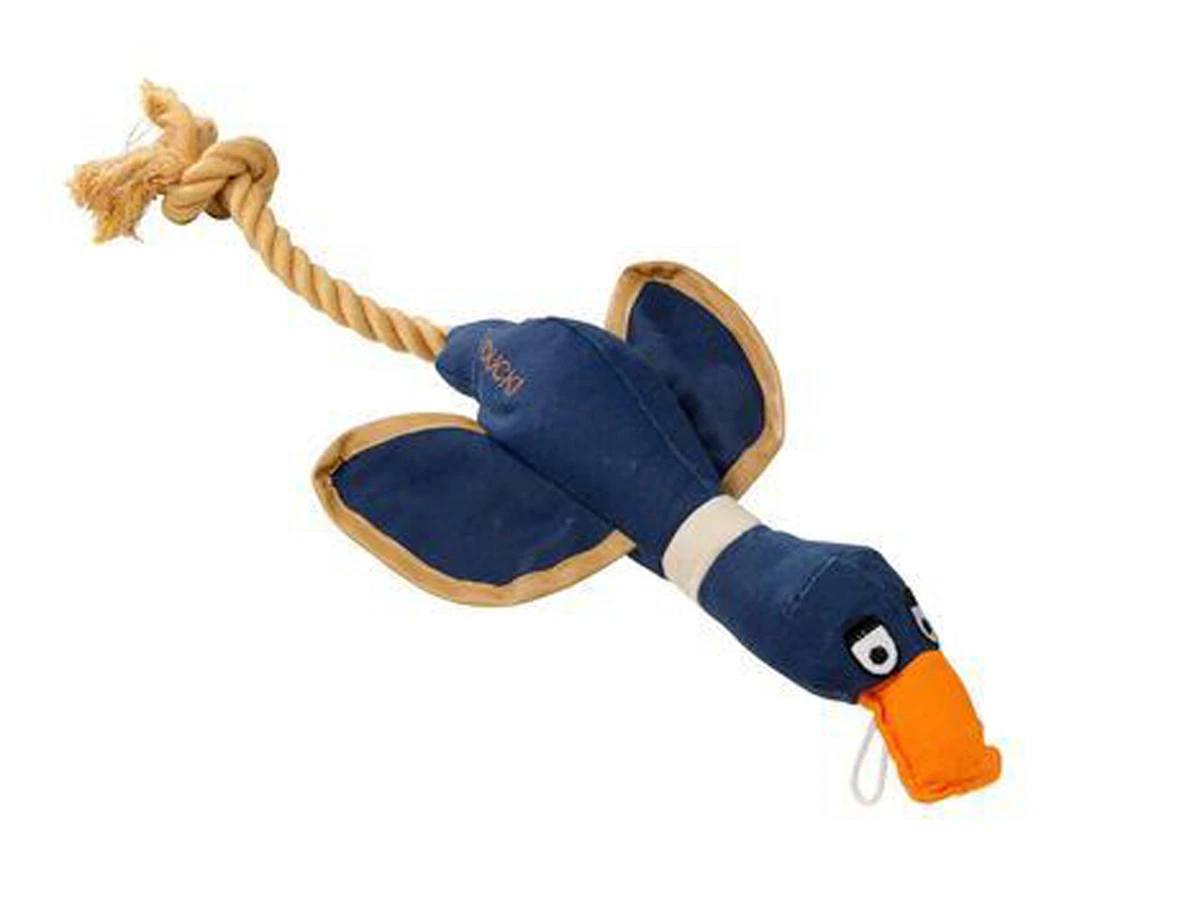 Rope duck hotsell dog toy