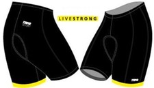 TRI Unisex Triathlon Shorts - Black with Yellow X-Small