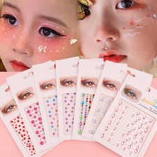 Star Diamond Sticker Face Sticker Body Art Eye Makeup Sticker Exquisite   .