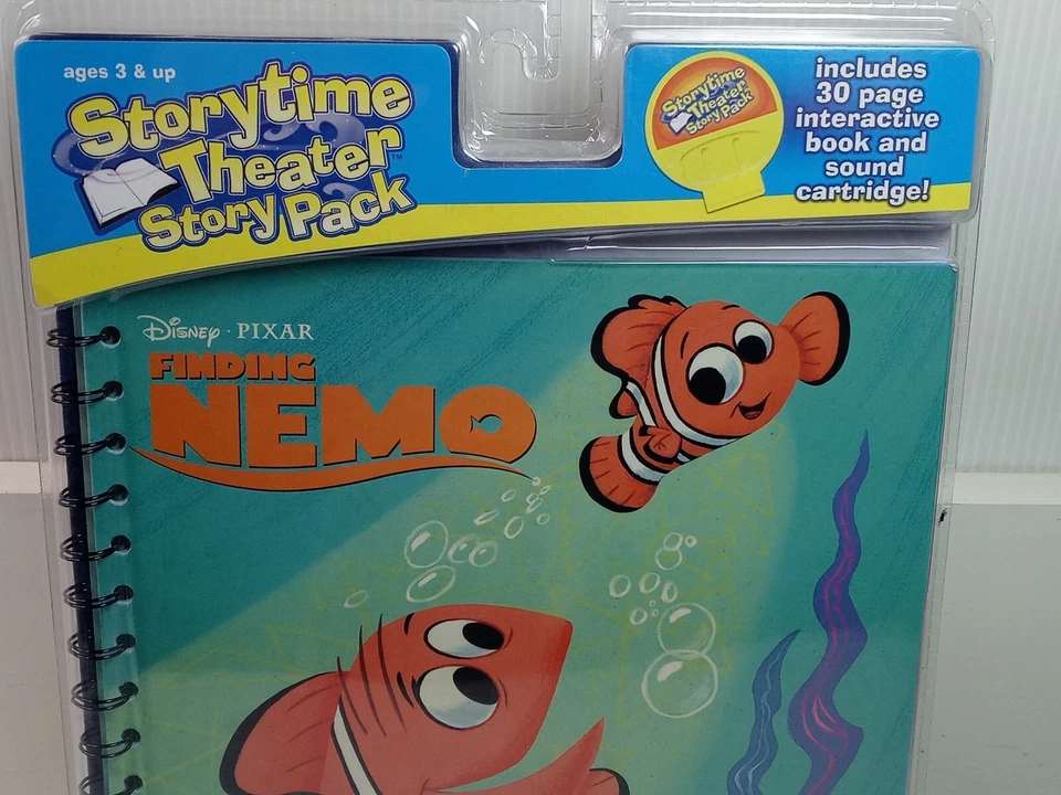 FINDING NEMO Spinmaster Storytime Theater 2006 全新未拆封状况  — 第 3/4 张图片