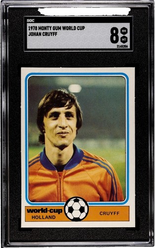 1978 Monty Gum FIFA World Cup Johan Cruyff Holland Netherlands SGC