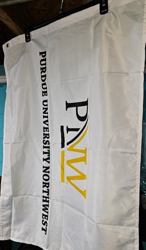 Purdue University Northwest College dekoratives Haus Flagge Banner Neu - Bild 4 von 5