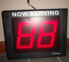 Take A Number Wireless Display kit ready to be used.