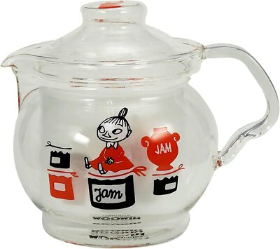 Moomin Little My Teapot Glass Heat Resistant 460ml w/ Strainer Japan Limited