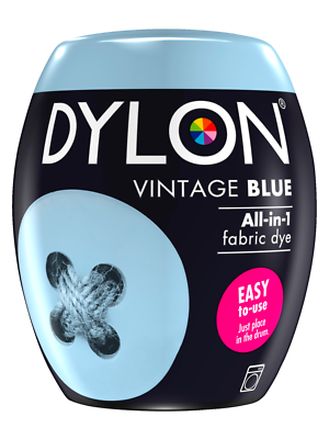 Dylon Deep Violet Machine Dye Pods - 350g Each, 2 Pack, For Fabrics