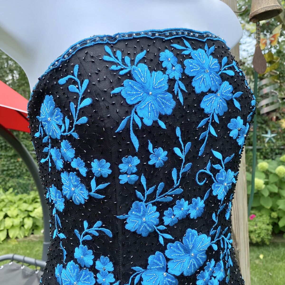Vintage 90s Jovani strapless beaded prom/formal gown size 10 Vintage 90s Jovani strapless beaded prom/formal gown size 10