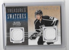 2014-15 UPPER DECK ARTIFACTS SLAVA VOYNOV TREASURED SWATCHES