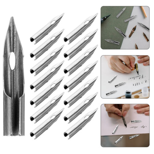 30pcs Pen Nibs Universal Fountain Pen Nibs Students Pen Nibs Replacement Nibs