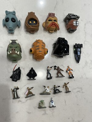 STAR WARS Micro Machines MINI HEADS Galoob Multi-listing