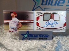 2024 National Treasures Baseball Hans Crouse DUAL MEMORABILIA Signatures /99