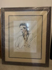 Ronnie wood serigraph on paper Voo doo Keith