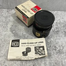 Vintage HCE Vari-Close-Up Lens No. B39231 For SRL Japan w/ Case Box