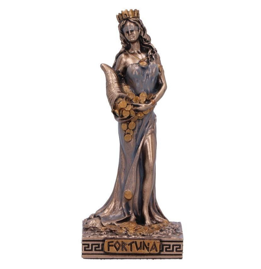 Nemesis Now FORTUNA Luck Greek Goddess Mini Wicca Pagan Altar Figurine 9cm 3.5""