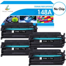 4PCS 148A Toner No Chip fit for HP LaserJet Pro 4001n/dn/dw 4101fdn/fdw, W1480A