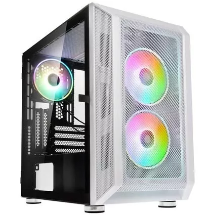 5999094004016 Kolink Citadel Mesh RGB Micro-ATX Gehäuse - weiß KOLINK