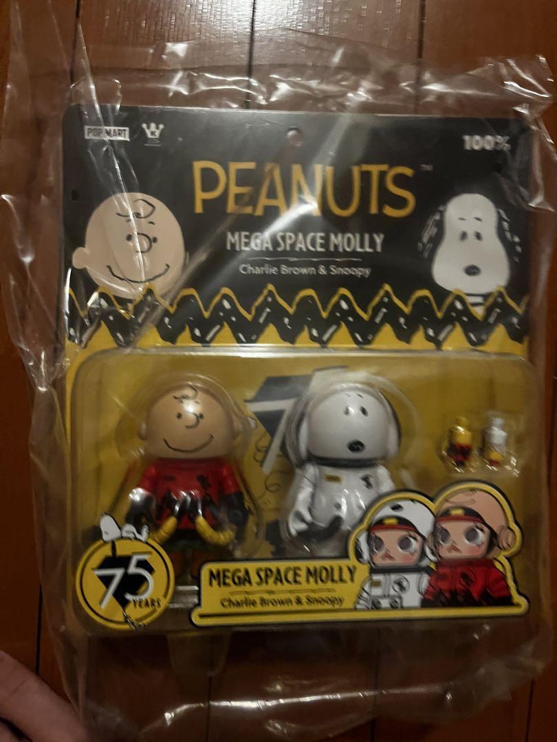 Popmart Mega Space Molly 100% Exclusive Charlie Brown